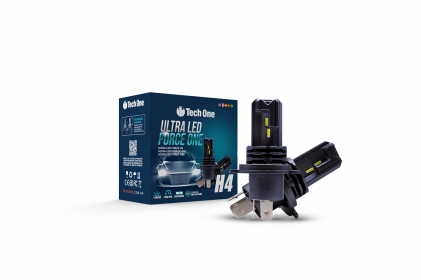  ultra led force one 12v 6000k  h4 tech one - 1747 