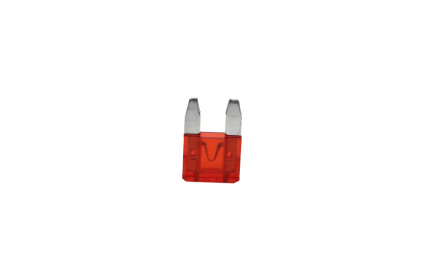  fusivel mini 10a vermelho tech one - 2643 