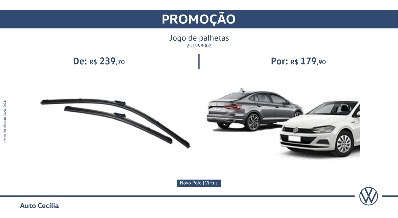 Jogo de Palhetas Novo Polo | Virtus