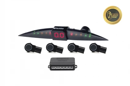  sensor de estacionamento oem prime 4 pontas tech one 