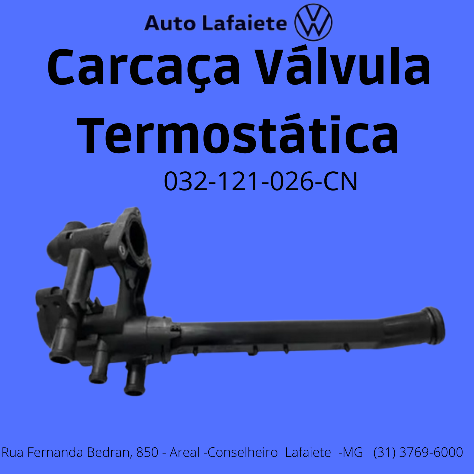 Carcaça Válvula Termostática - 032121026CN