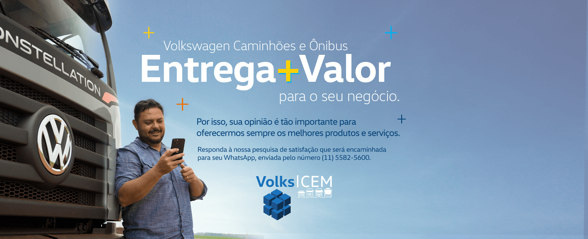 banner entrega +valor