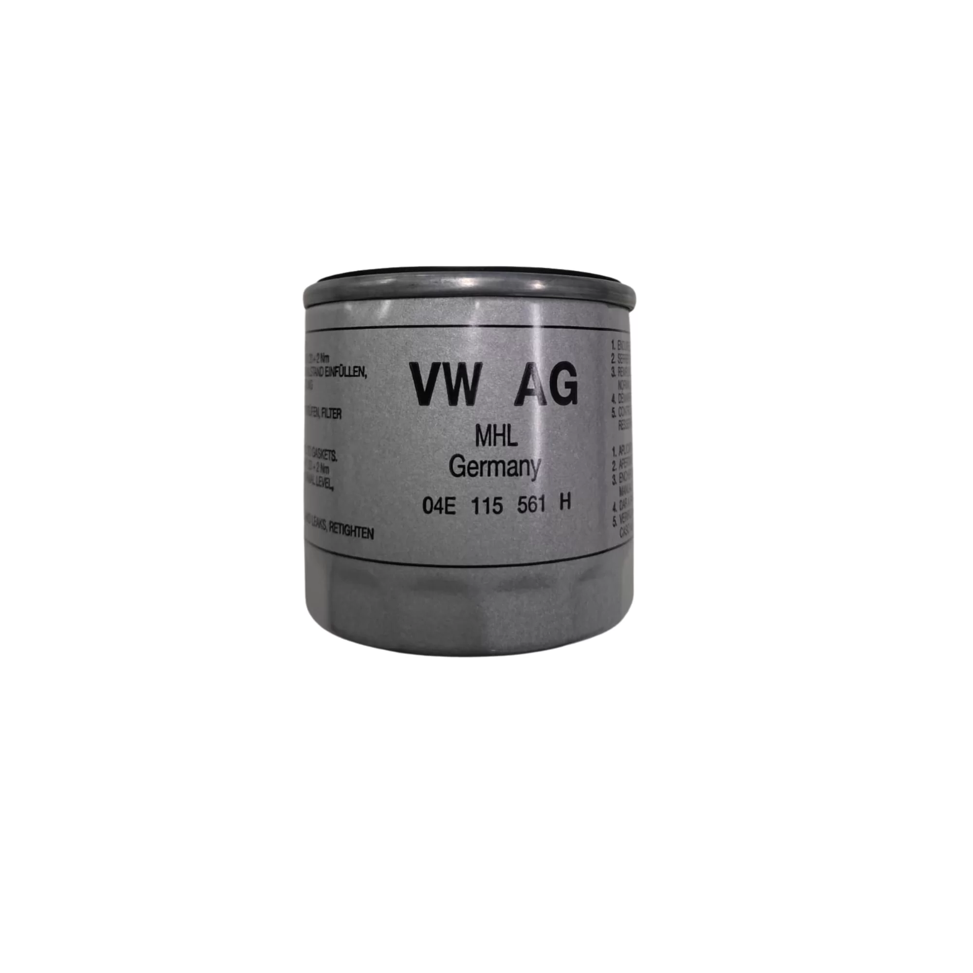 Filtro de óleo motor Audi