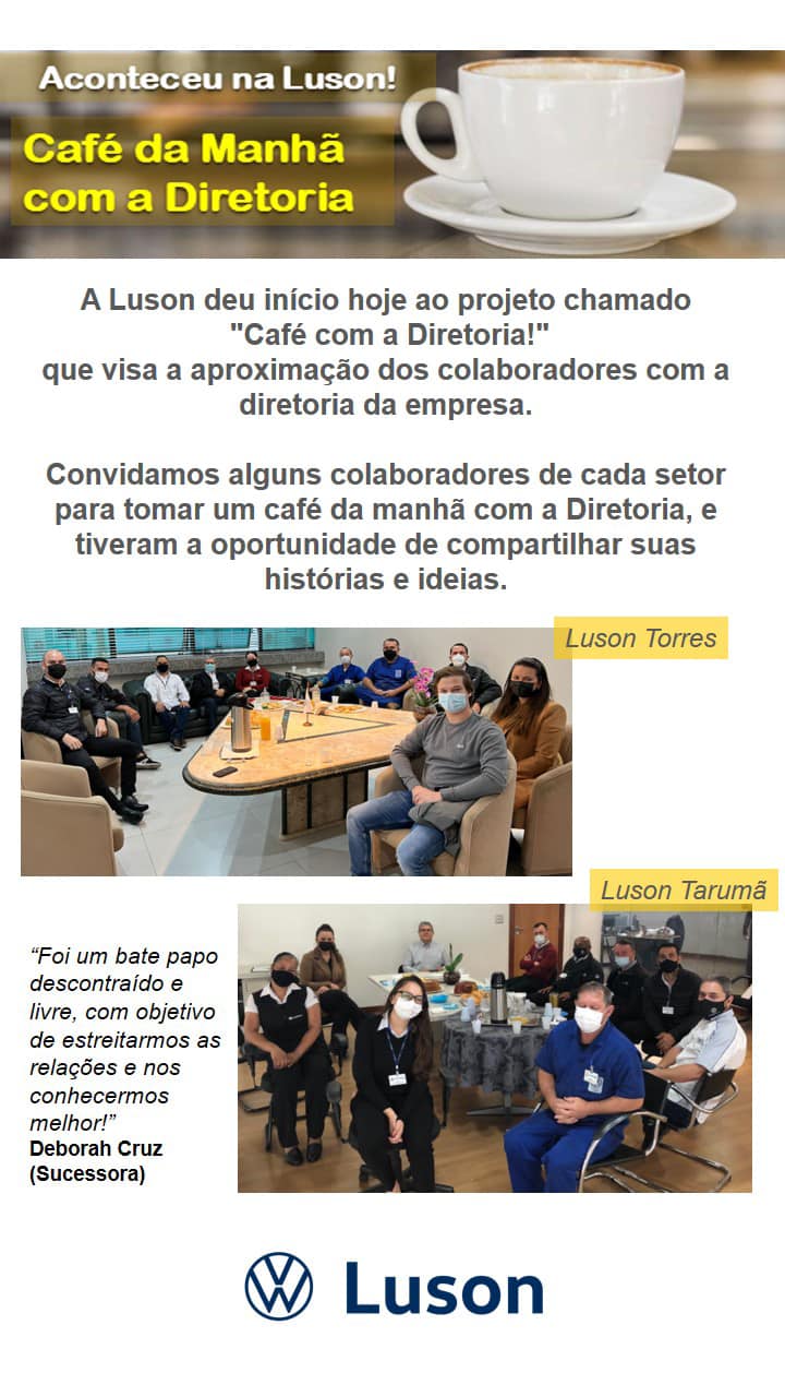 Café com a Diretoria