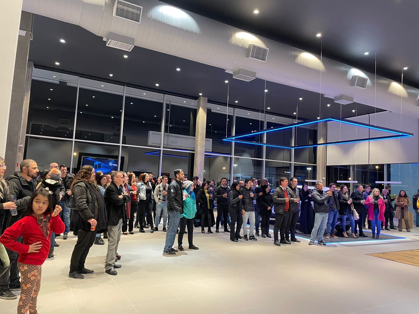 Inauguração New Brand Design em primeira mão aos colaboradores