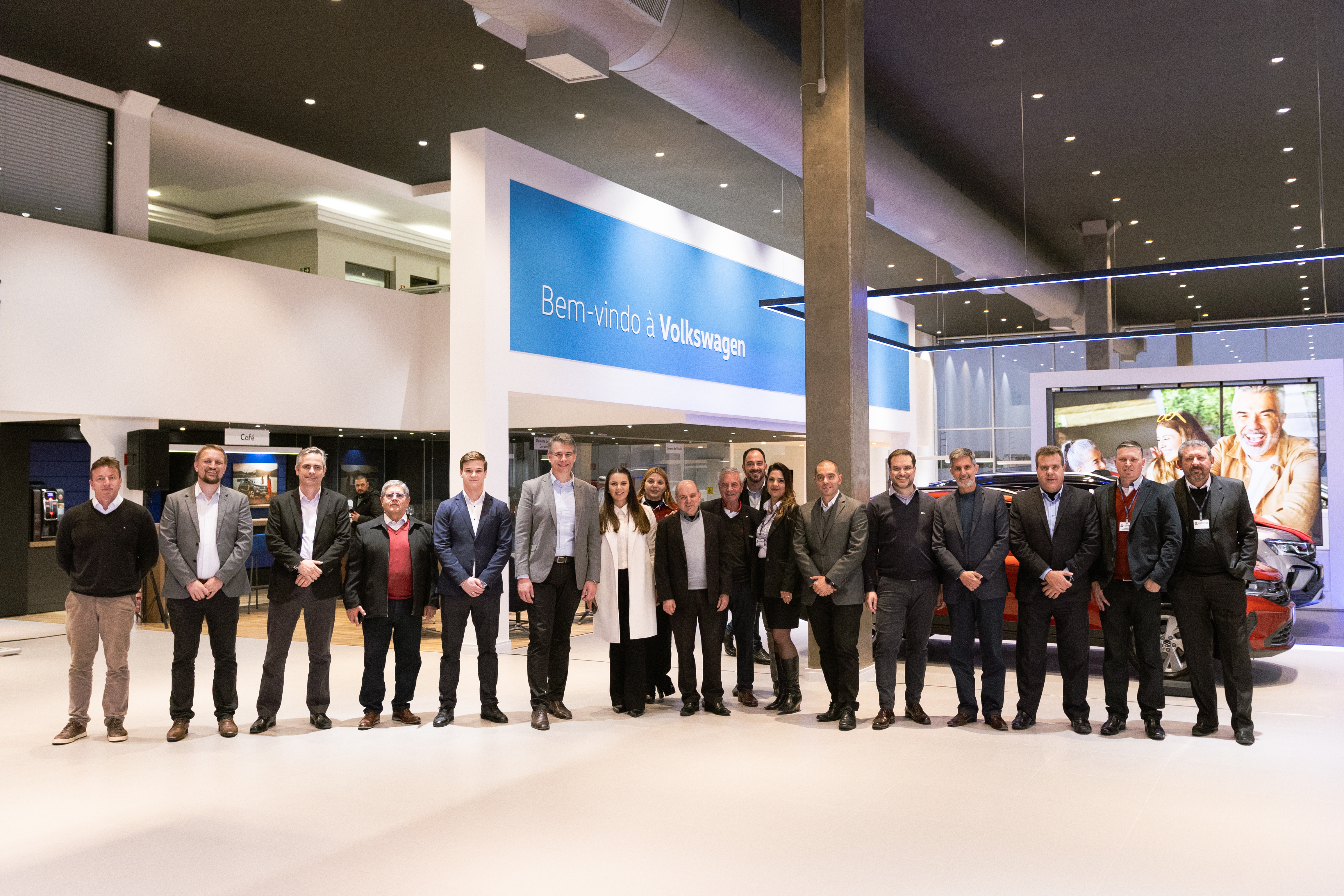 Show Room em um Novo Conceito Mundial da Volkswagen