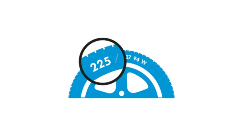 225 - Largura do pneu