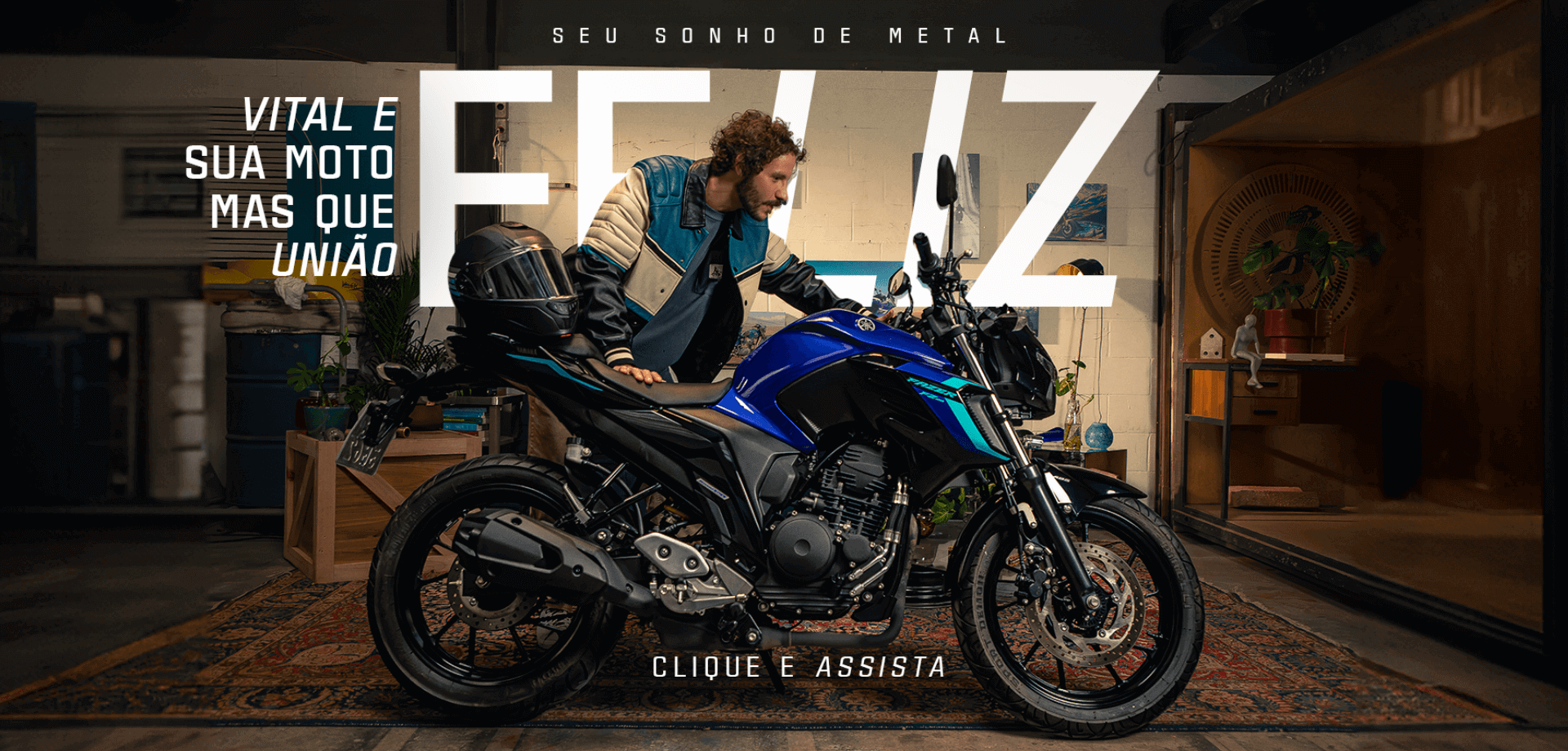 banner home - banner sonho de metal