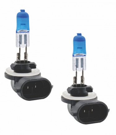  par de lampada halogena super brancas 881 h27w/2 12v  27w pgj13 code - 5233 