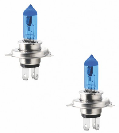  par de lampada halogena super brancas h4 12v 60/55w p43t code - 5253 
