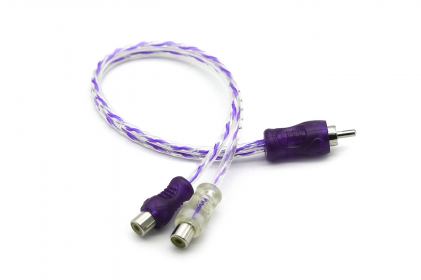  cabo y injetado roxo/prata 4mm 2m 1f svart - 0746 