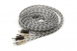  cabo rca injetado preto/prata transp 4mm 5m svart - 9051 