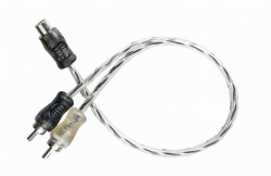  cabo y injetado preto/prata 4mm 2m 1f throk - 9053 