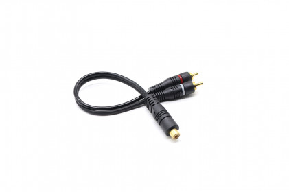  cabo y standard preto 4mm 2m 1f thork- 9057 