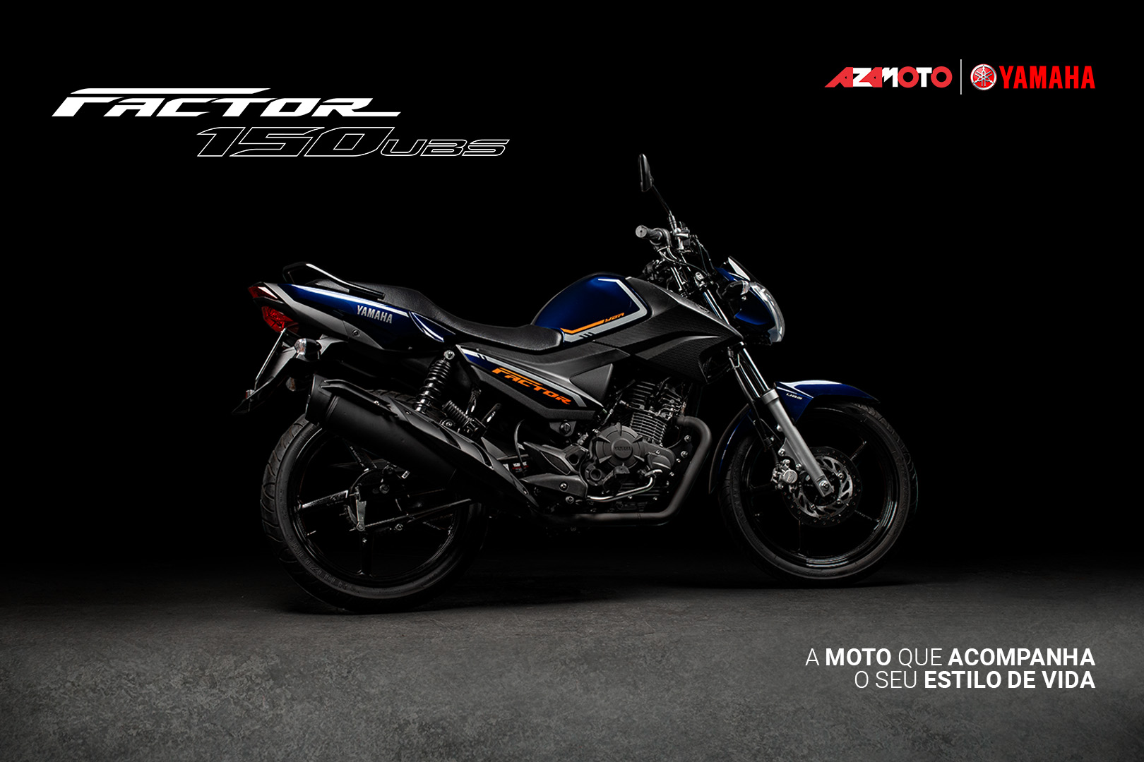 Factor 150 UBS: a moto que acompanha o seu estilo de vida!
