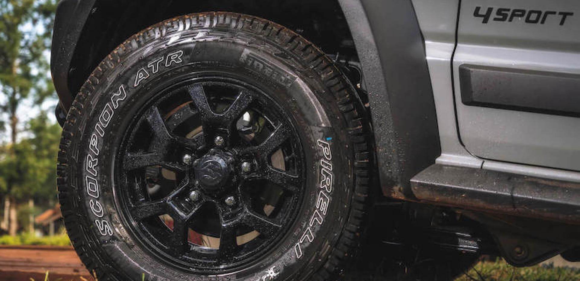 image Nova roda e pneu