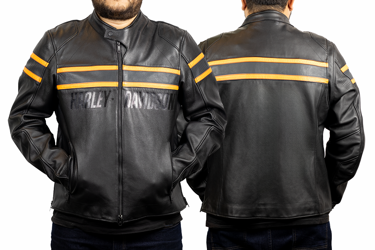 Jaqueta Harley-Davidson de couro