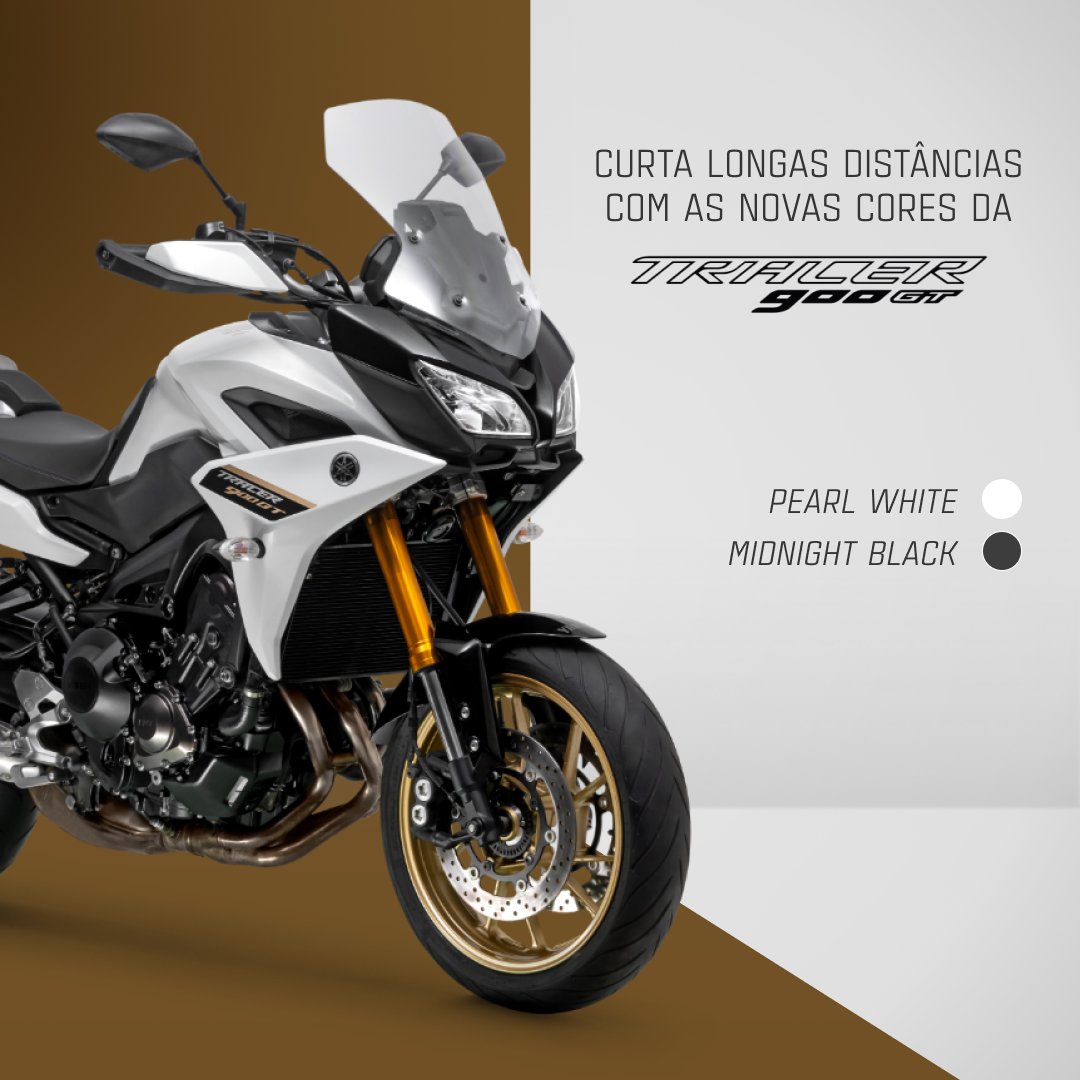 Conheça as novas cores da Tracer 900 GT ABS!