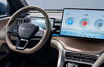 Tela Suspensa Rotativa de 12,8 Polegadas