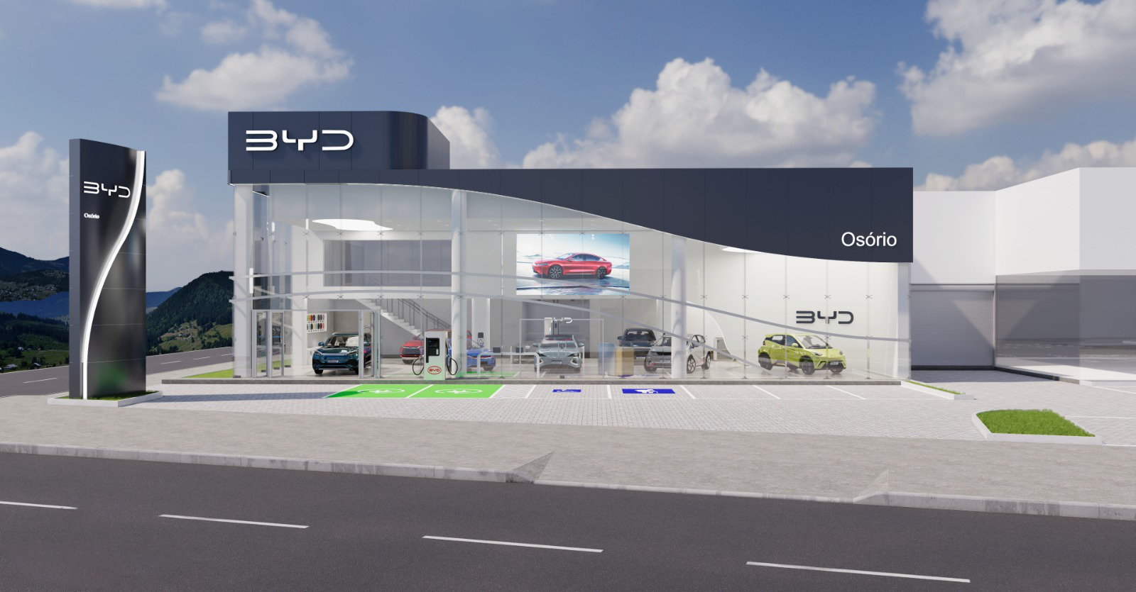 Via Porto BYD - Osório