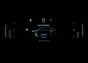 Painel do Fastback Hybrid