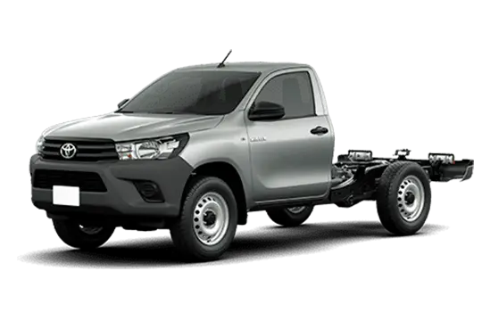 Cabine Simples e Chassi Prata Névoa