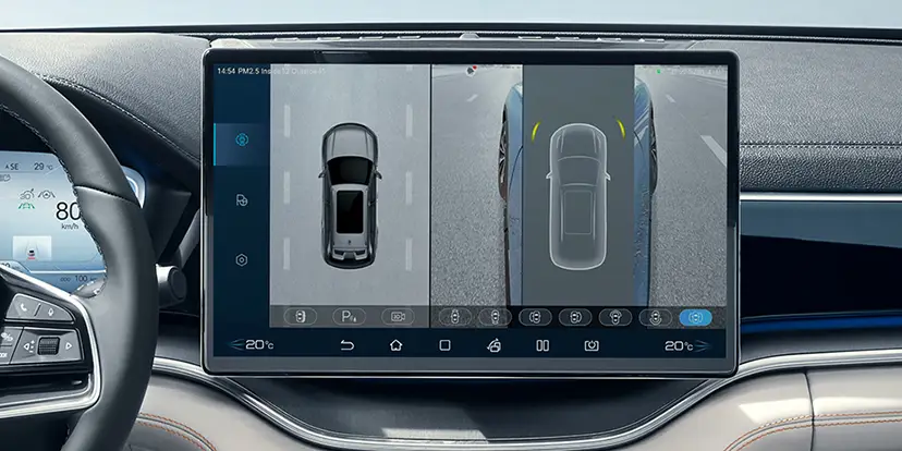 Imagem panorâmica em HD