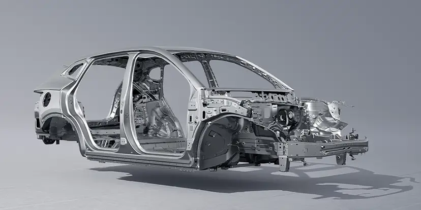 Estrutura de aço de alta resistência