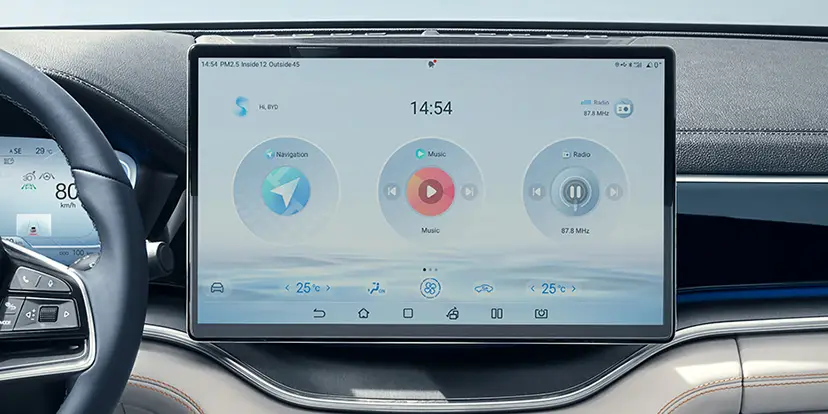 Sistema de Cabine Inteligente BYD