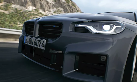 Motor a gasolina M TwinPower Turbo, de 6 cilindros em linha.