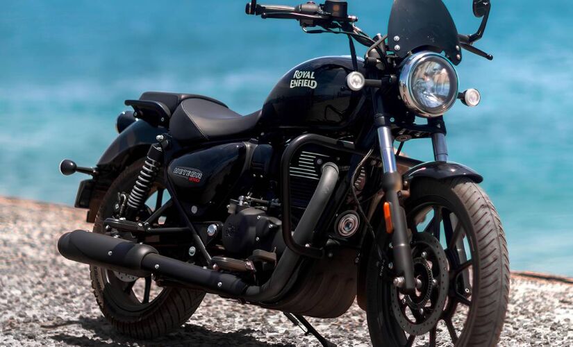 Royal Enfield Meteor 350: agora disponível na elegante cor fireball black
