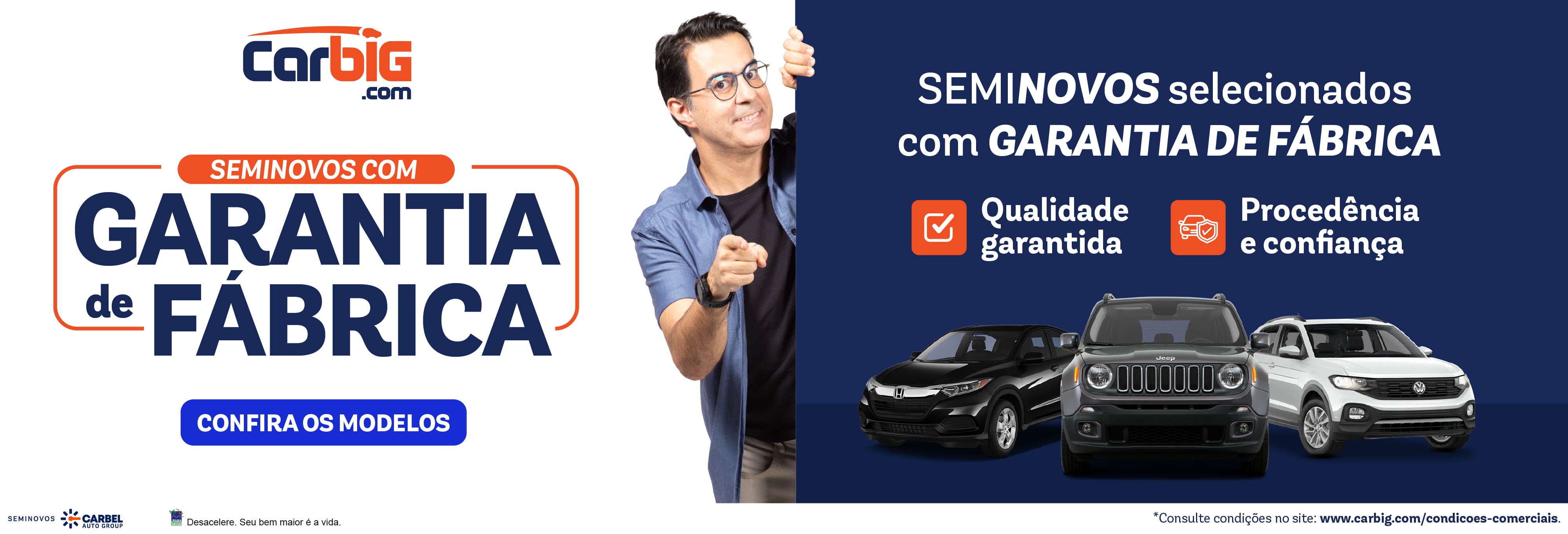 Seminovos Carbig.com | Garantia de Fábrica