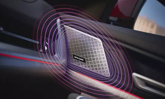 Acústica visualmente extraordinária.