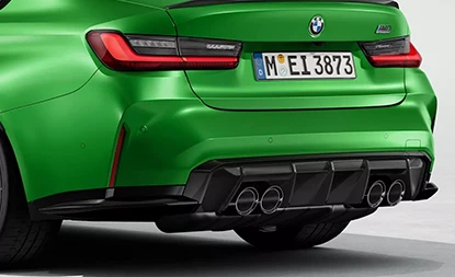 Pacote de acabamento exterior M Carbon.