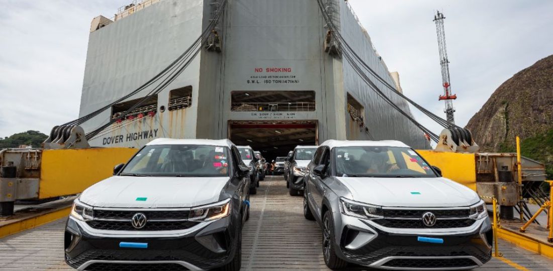 Volkswagen do Brasil inicia importação pelo Porto de Vitória (ES)