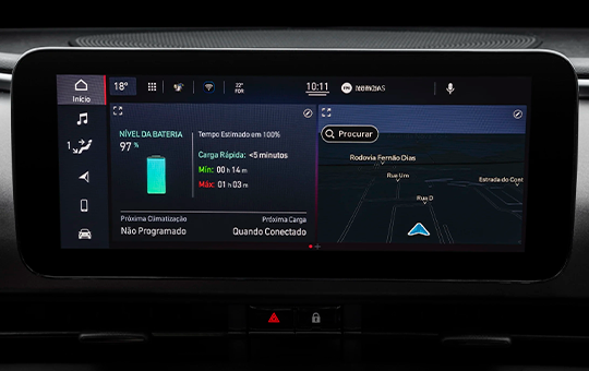 Piloto automático adaptativo (ACC) com Traffic Jam