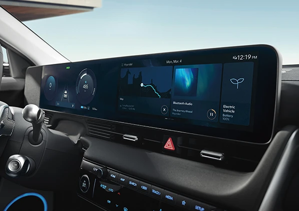 Painel de instrumentos e central multimídia integrados