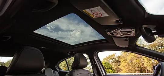 Teto solar panorâmico