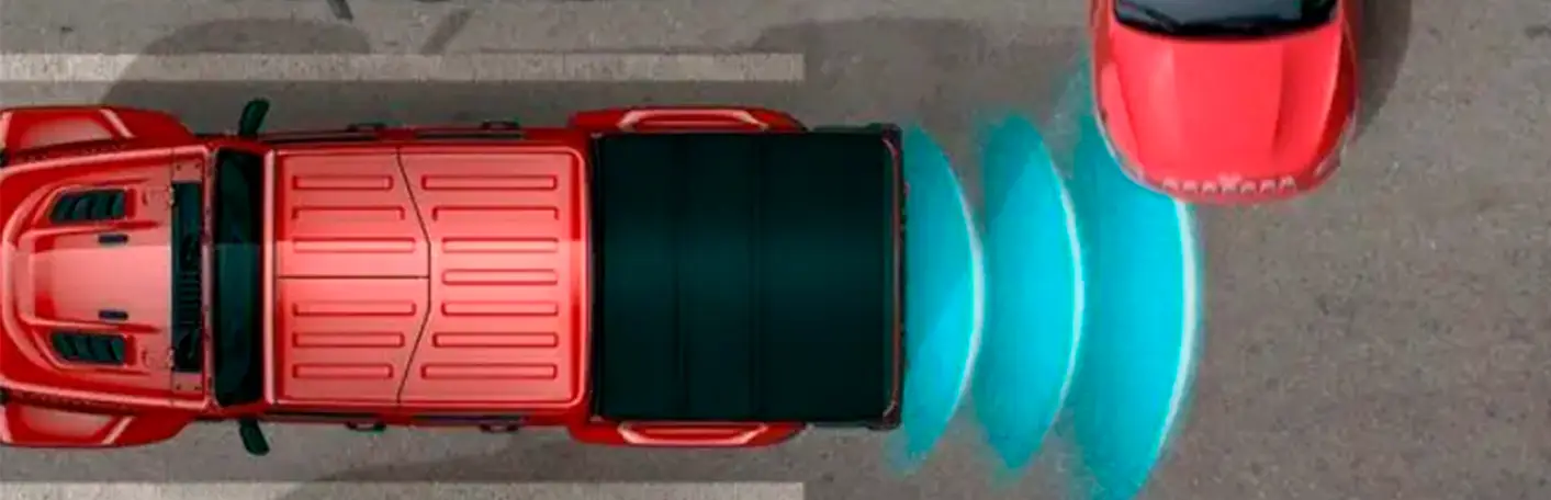 Detector de tráfego cruzado