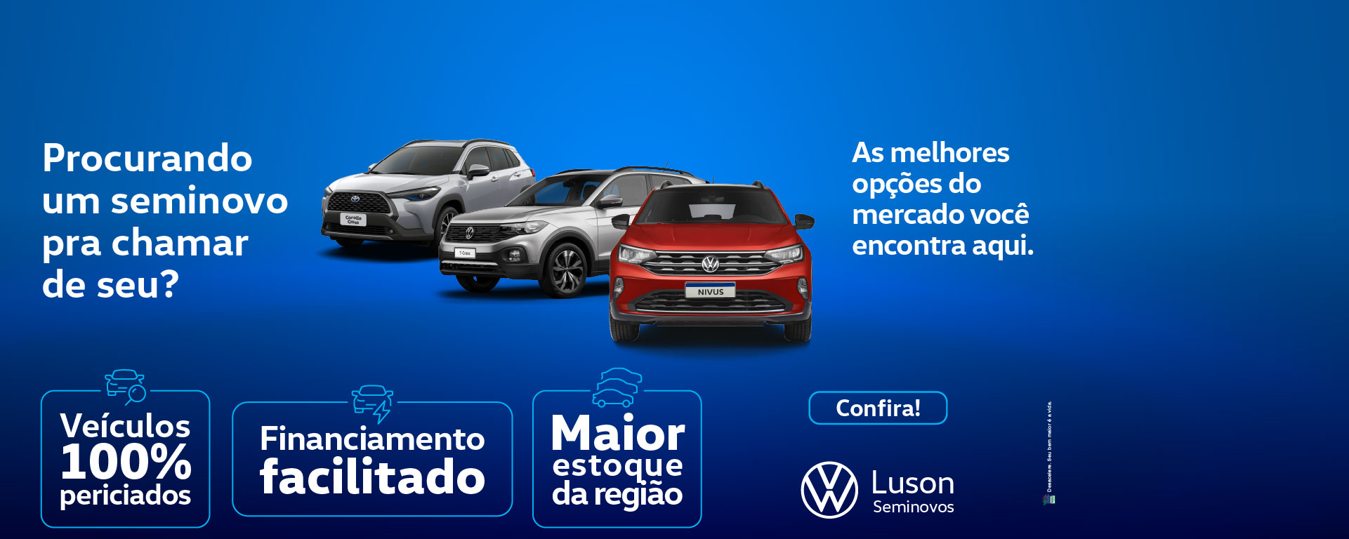 banner semi novos luson