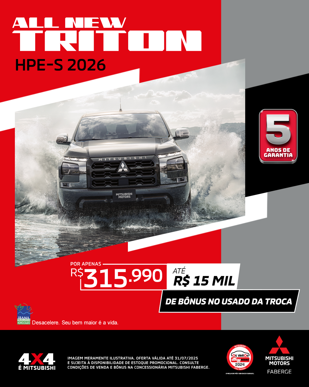 Triton HPE-S 2.4 CD 4x4 TB Diesel Aut.