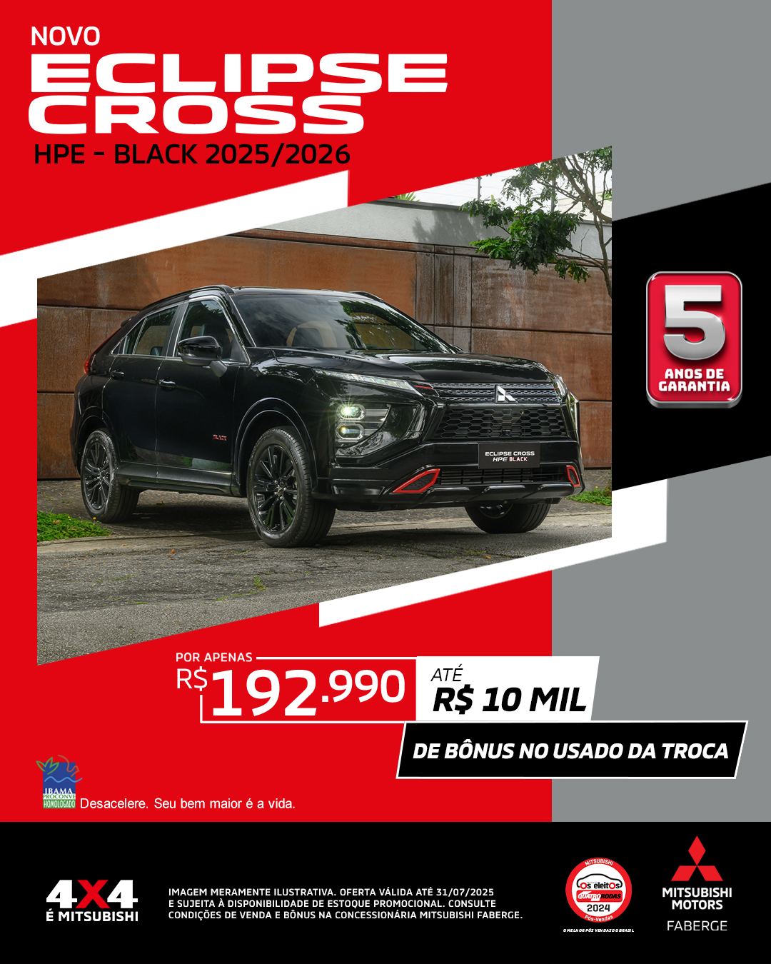 Eclipse Cross HPE Black 1.5 16V  Aut.