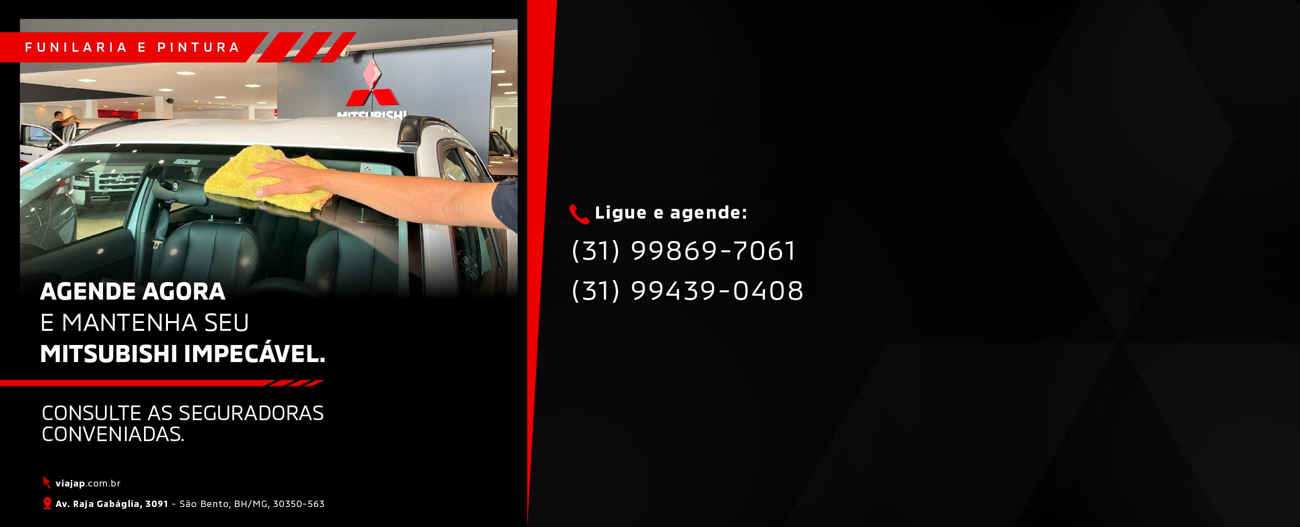 banner home - Funilaria e pintura