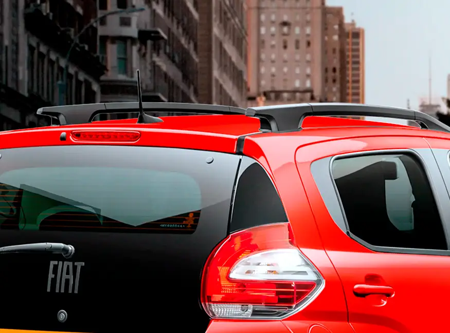 Bagageiro tubular de teto