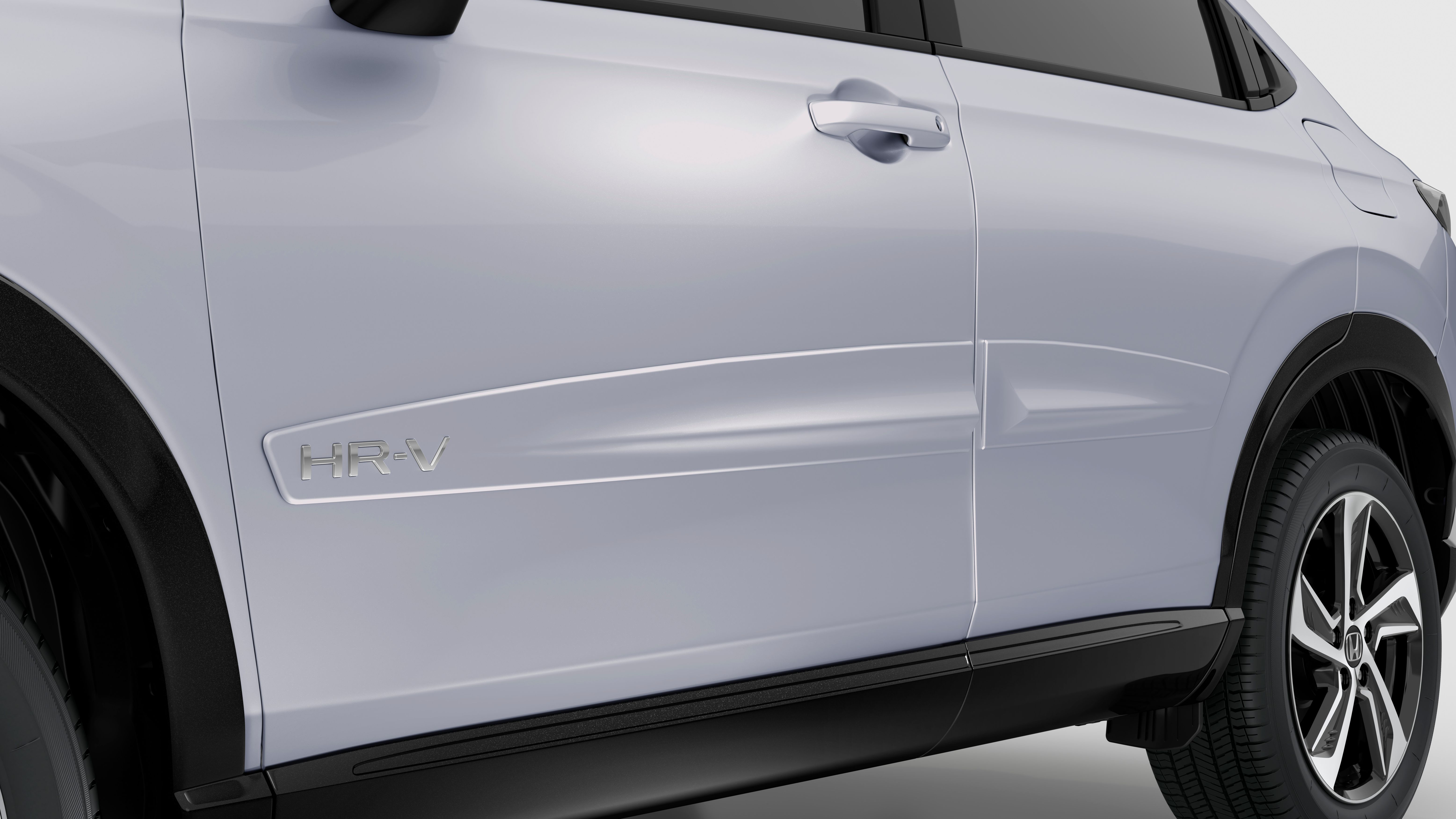 FRISO DE PORTAS COM LOGO (HR-V) - Branco topázio perolizado