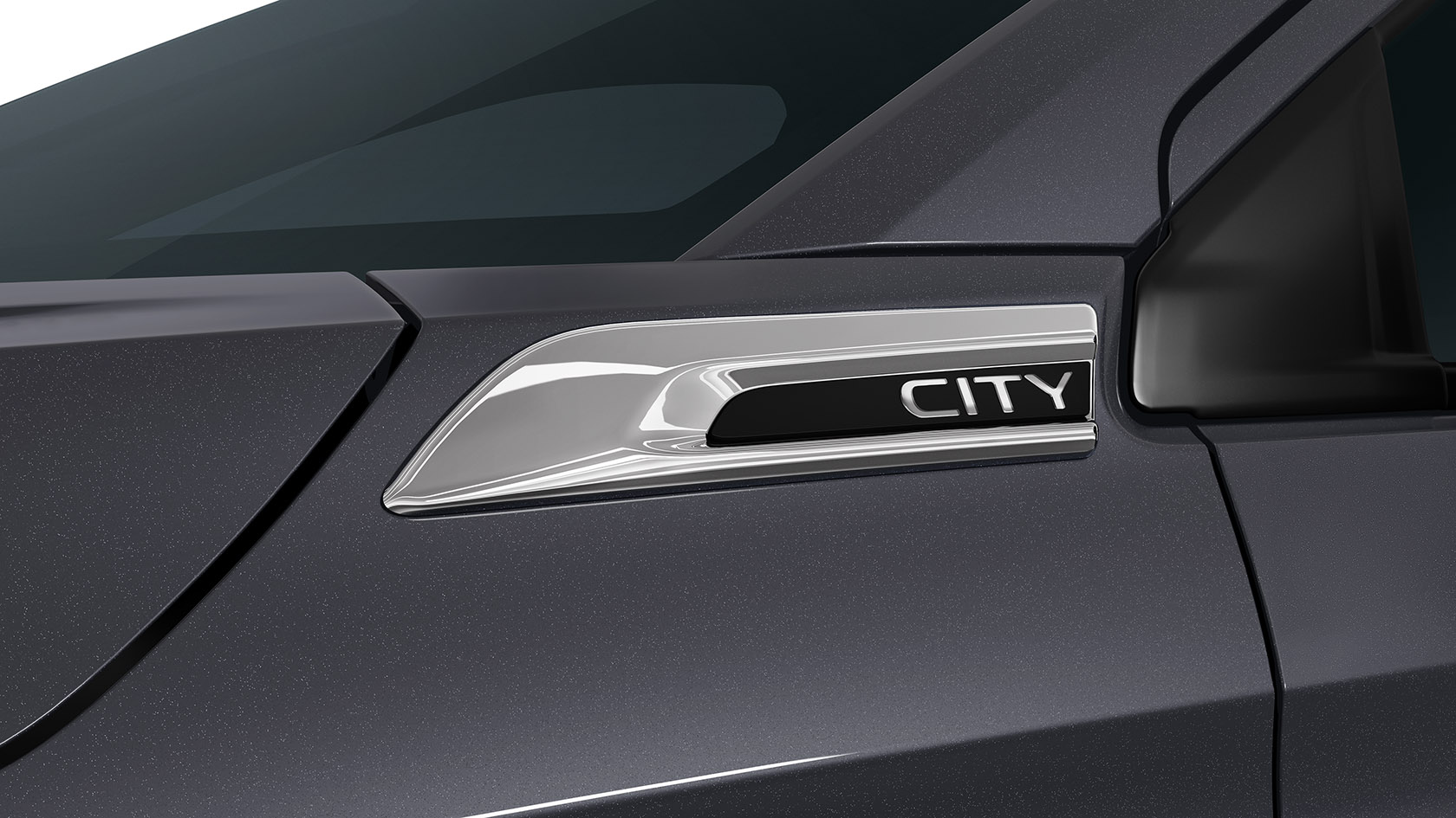 New City | Emblema lateral decorativo