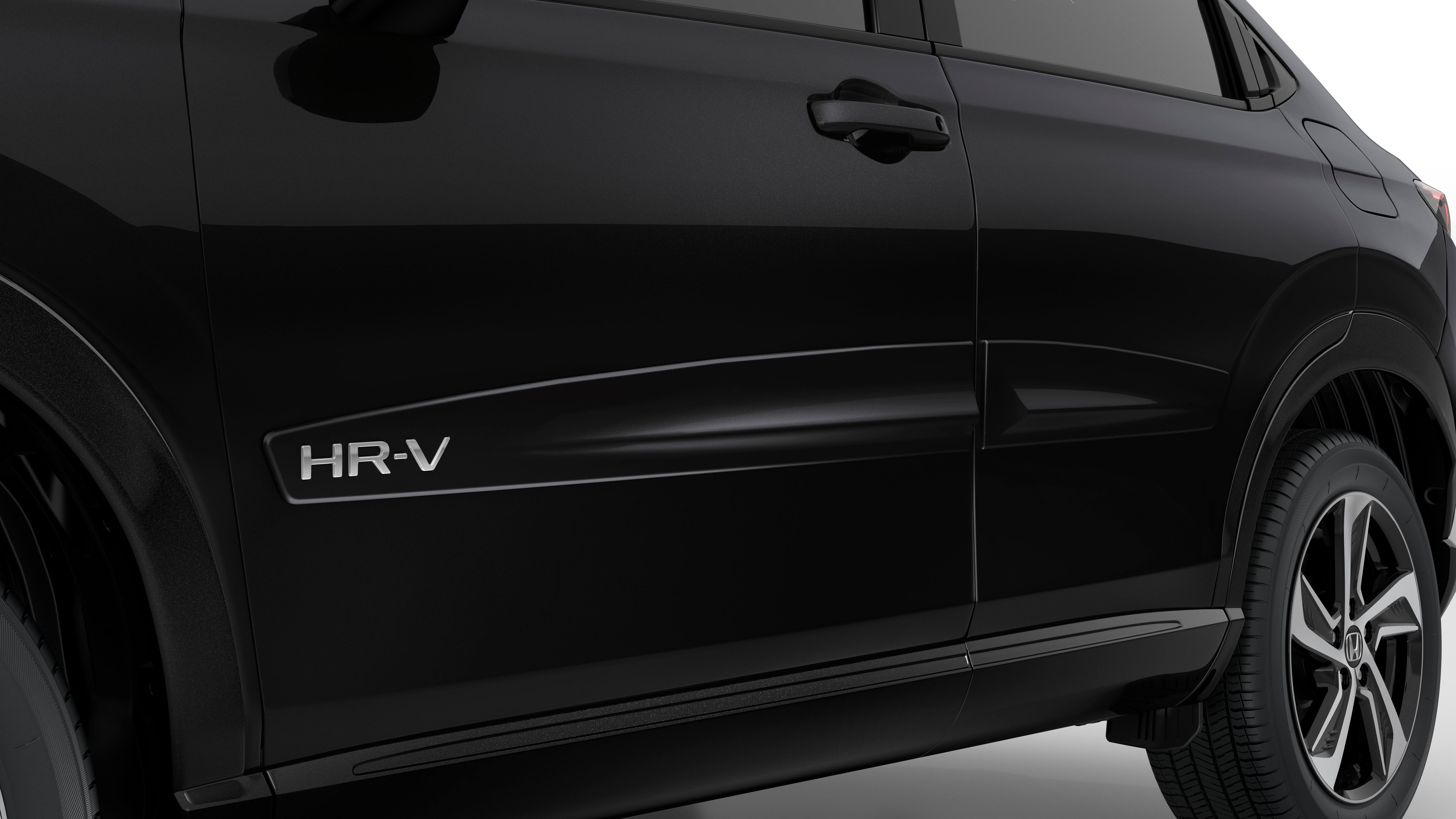 FRISO DE PORTAS COM LOGO (HR-V) - Preto cristal perolizado