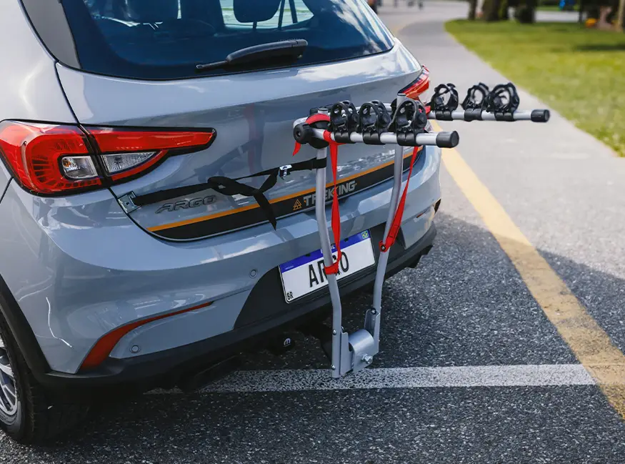 SUPORTE DE BICICLETA PARA ENGATE (TRANSPORTA 3 BIKES)