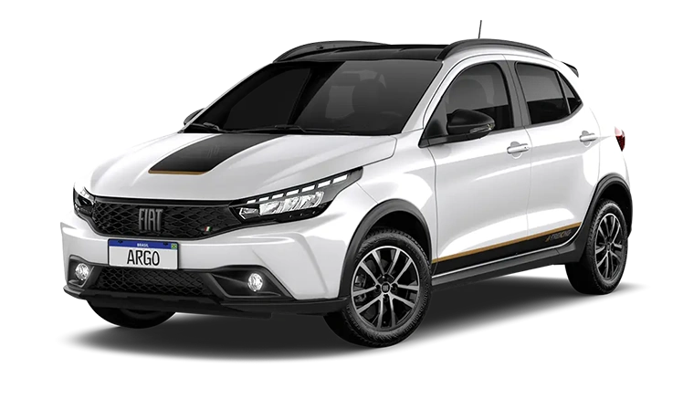 ARGO 1.0 FLEX 4P 2026 BRANCO BANCHISA COM TETO PRETO VULCANO