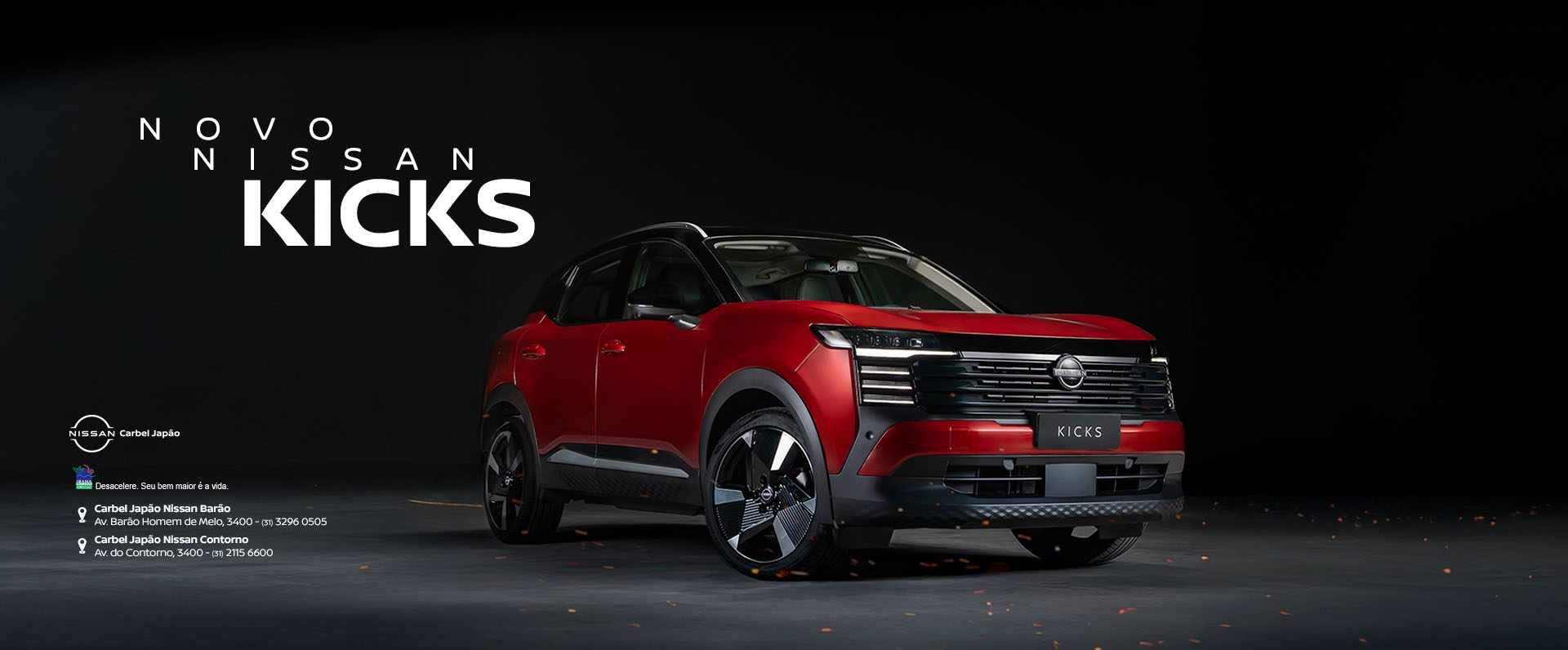 banner institucional novo kicks